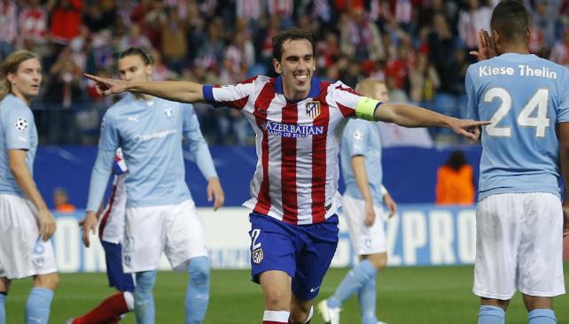 Godín gjorde 4-0 målet för Atlético Madrid!