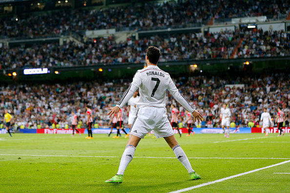 Cristiano Ronaldo, 15 mål på 7 spelade ligamatcher!