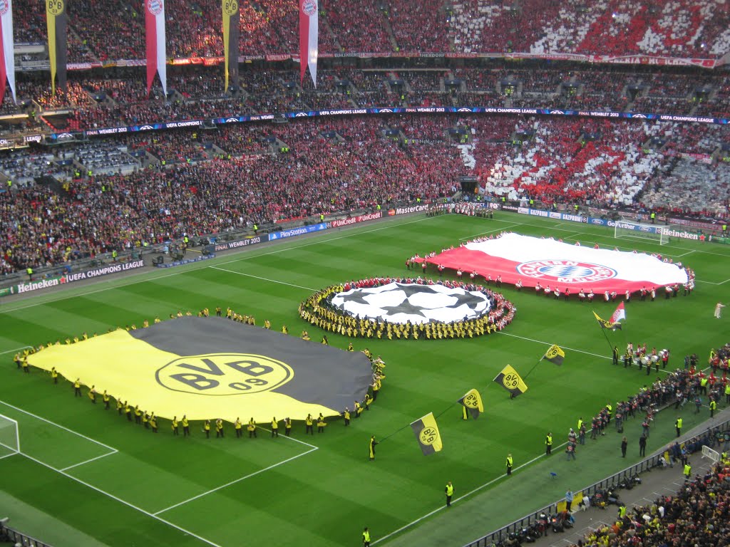 Borussia Dortmund-Bayern München, Champions League-final 2013 Wembley Stadium London