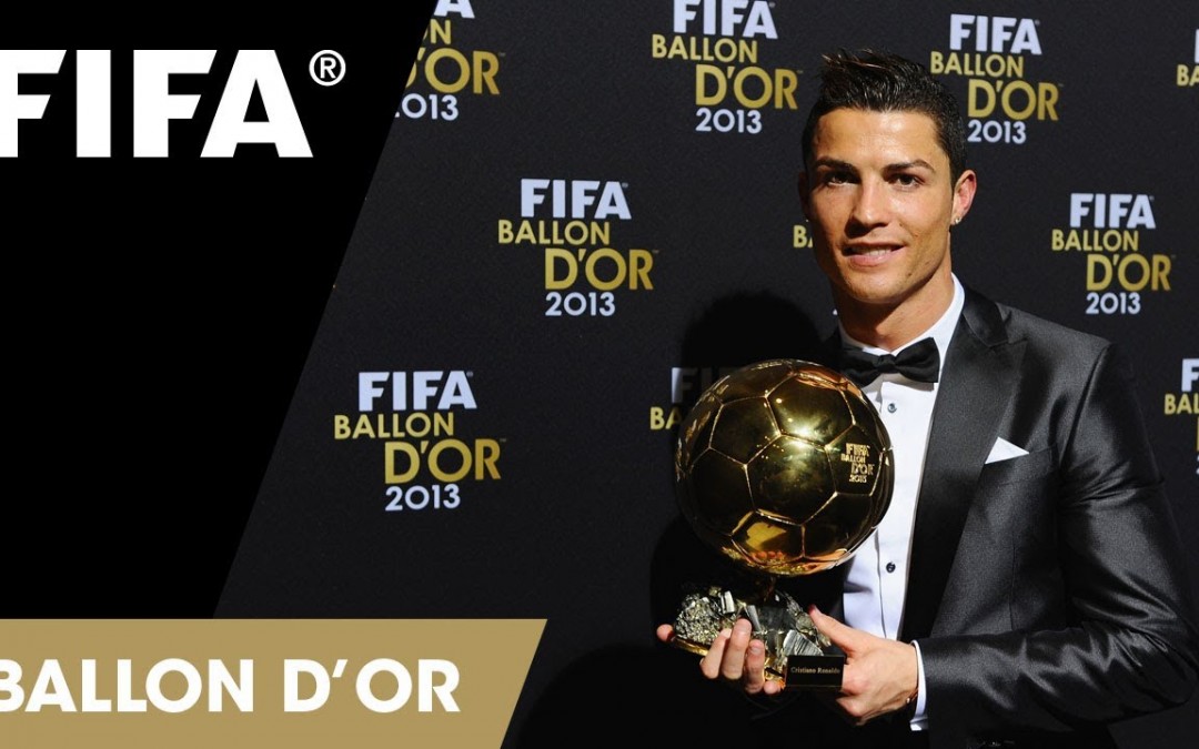 Cristiano Ronaldo(r) vann guldbollen för tredje gången!
