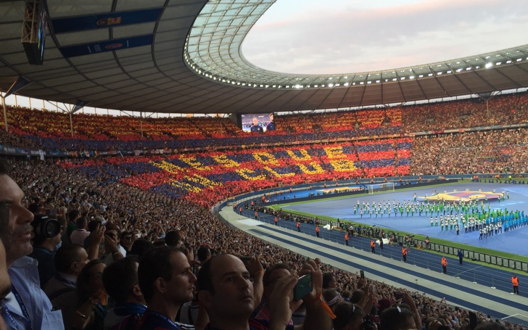 Champions League Finalen var magisk på plats!
