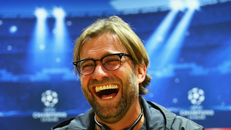 Så här glad var tysken sist han befann sig i Champions League. Får han uppleva turneringen med Liverpool?