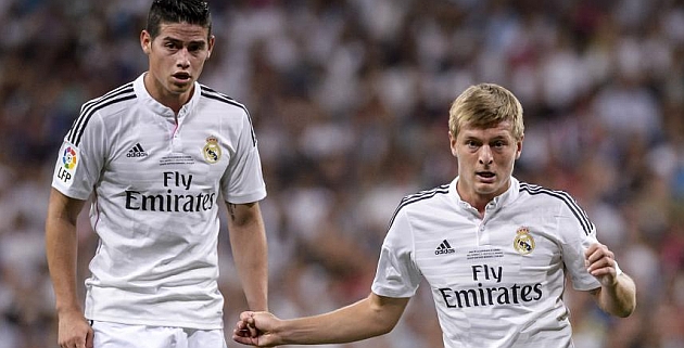 James och Kroos har gjort en fin höst för Real Madrid