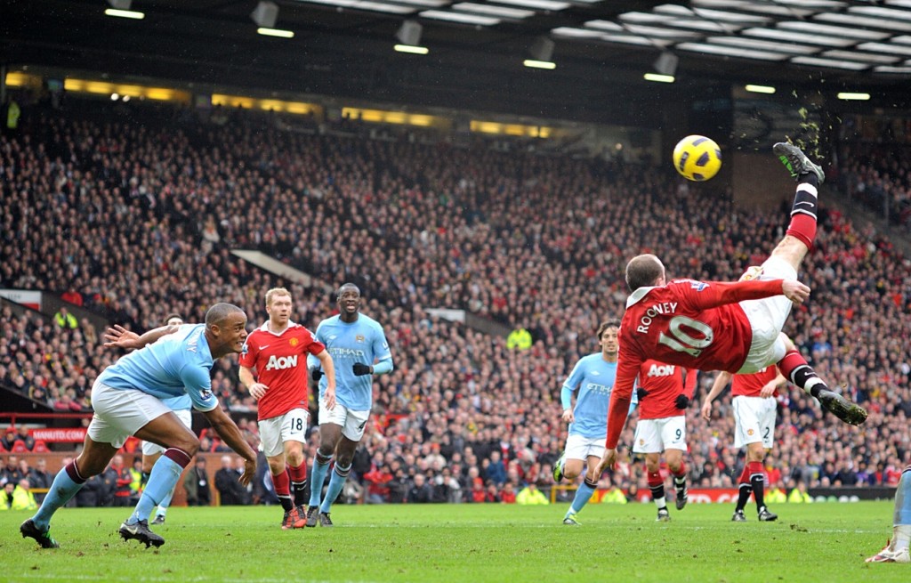 Wayne Rooney, en av många artister i årets Premier League!