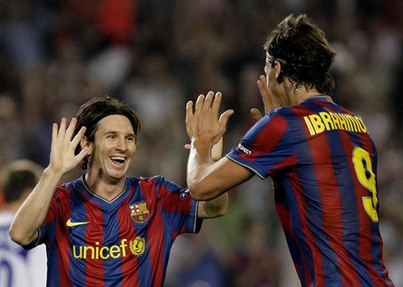 Visst hittade Messi och Ibra varandra ibland men samarbetet blev aldrig så bra som FC Barcelona hade hoppats på, Foto: Organikfutbol.com