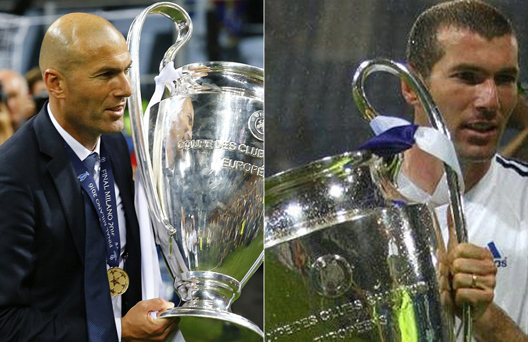Karriärerna påminner om varandra- Zidane kan inte vara annat än bäst